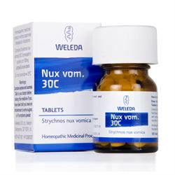 Weleda | Nux Vom 30C - 125 tabs | 125 tablet