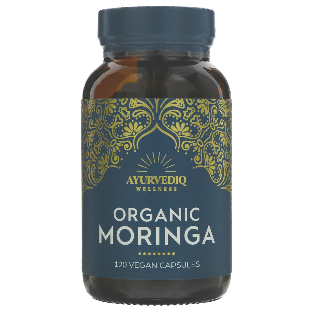 Ayurvediq Wellness | Organic Moringa | 120 capsules