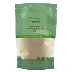 Just Natural Gluten Free | Organic Gluten Free Buckwheat Flour 500g | 500g