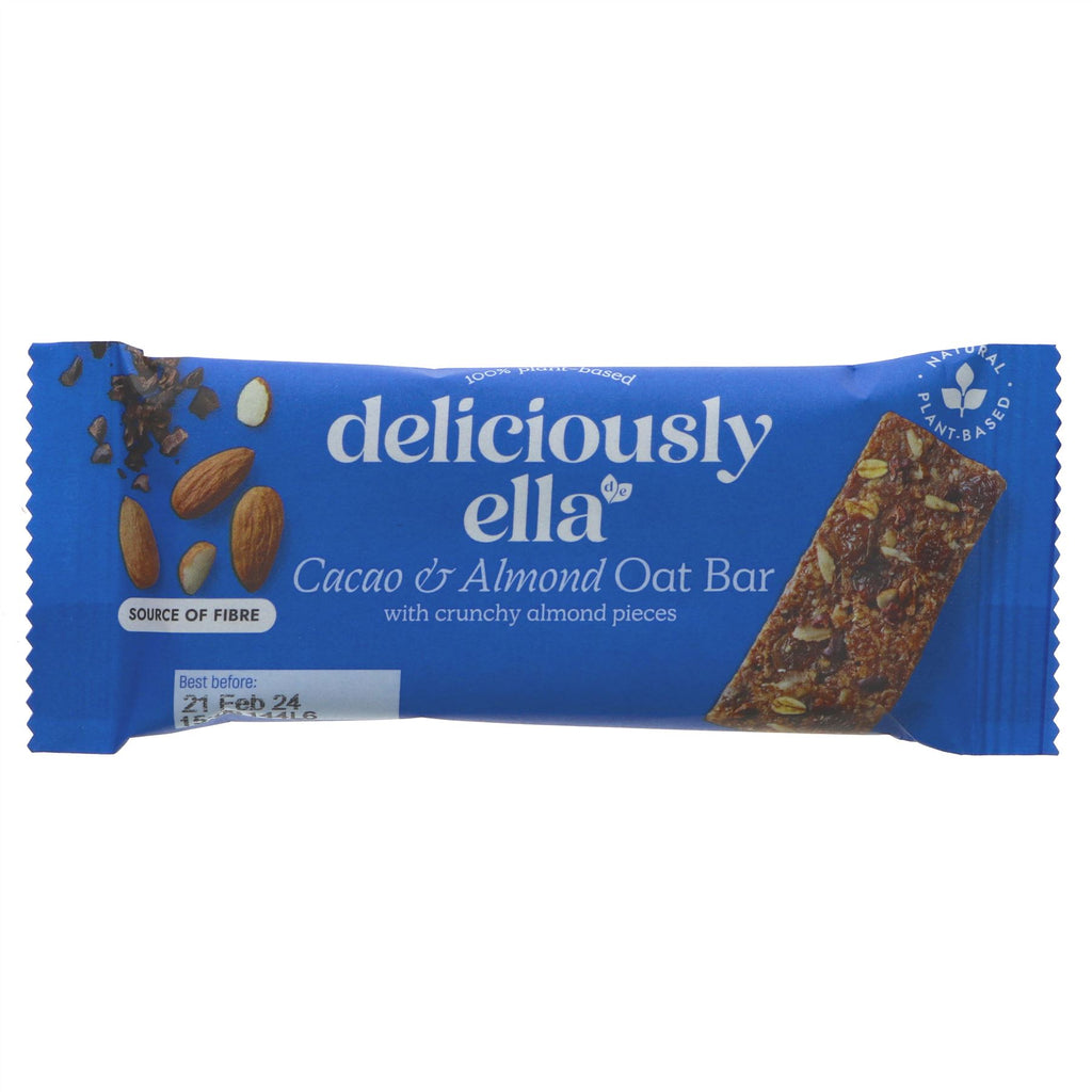 Deliciously Ella | Cacao & Almond Oat Bar | 50g