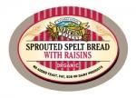 Everfresh Natural Foods | Organic Sprouted Spelt Raisin Bread 400g | 400g