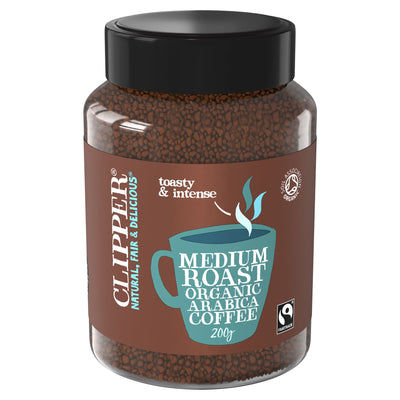 Clipper | FT Medium Roast Organic Arabica Coffee | 200g