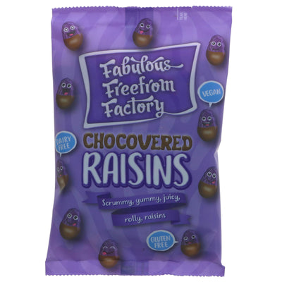 Nudders | Dairy Free Chocolate Raisins | 65g