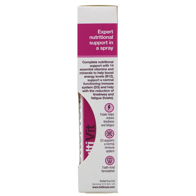 Better You | Multivit Multivitamin Spray - Oral Spray | 25ml