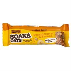 SOAK'd OATS | SOAK'd OATS Gut Friendly Oat Bar - Peanut Butter & Banana 42g | 42g