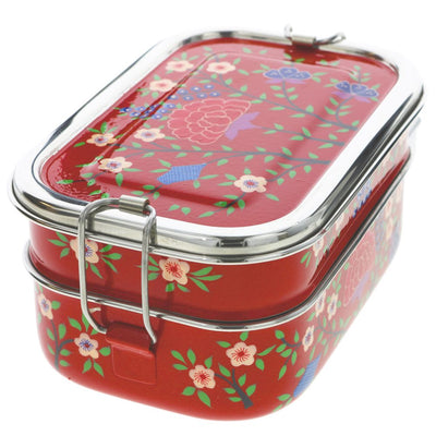 DALIT GOODS | Tiffin Lunchbox - Red | 1 x each