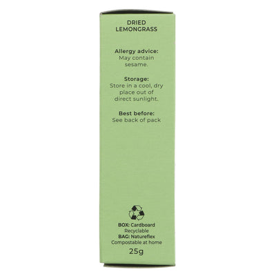 Suma Lemongrass - Vegan herb and spice for zesty dishes. No added nasties. Quality guaranteed. May contain celery, mustard and nut traces.