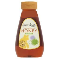 Groovy Food | Groovy Squeezy Organic Fine Blossom Honey 340g | 340g