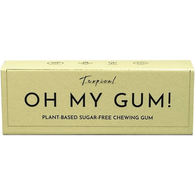 Oh My Gum! | Plant Based Tropical Chew Gum | 19g