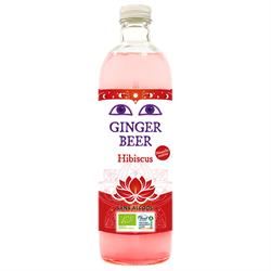 Karma Kombucha | Non Alcoholic Fermented Ginger Beer with Hibiscus 750ml | 750ml