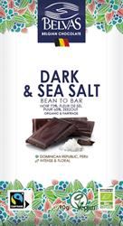 Belvas | Tablet Dark & Sea Salt Rep Dom and Peru 90g | 90g