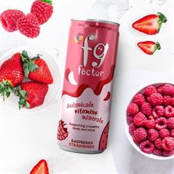 FG Factor | FG Factor Raspberry & Strawberry Multivitamin Soft Drink | 250ml