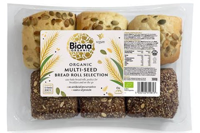 Biona | Multi-seed Bread Rolls | 300g