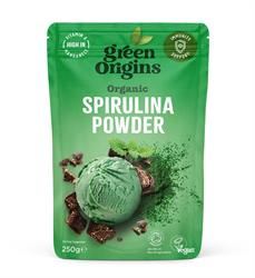 Green Origins | Organic Spirulina Powder 250g | 250g