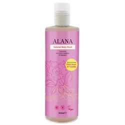 Alana | Pink Rose & Vanilla Natural Body Wash 500ml | 500ml