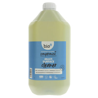 Bio D Multi Surface Sanitiser - Vegan & Effective 5l Cleaner for Household Cleaning by Superfood Market.