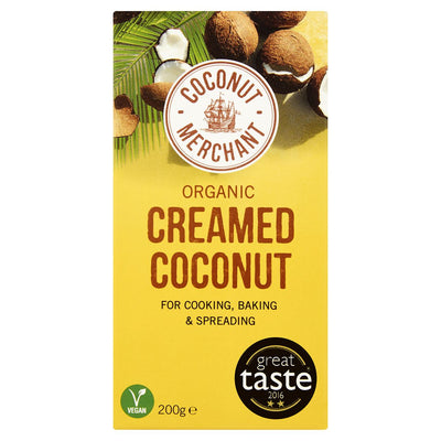 Coconut Merchant | Organic Creamed Coconut | 200g