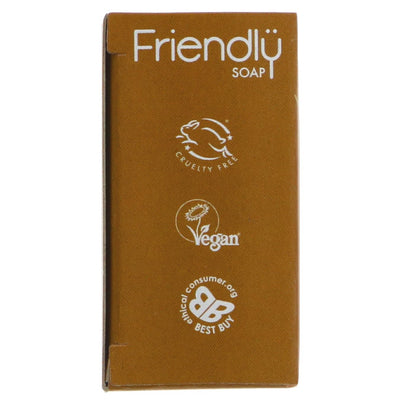 Friendly Soap | Natural Travel Soap - Lemongrass, Lavender, Peppermint, Tea Tree | 95g