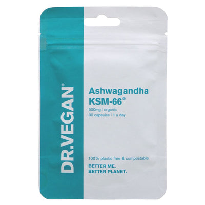 DR VEGAN | Ashwagandha KSM-66 | 1 x 30Tabs