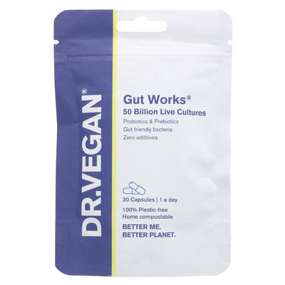 DR VEGAN | Gut Works | 1 x 30Tabs