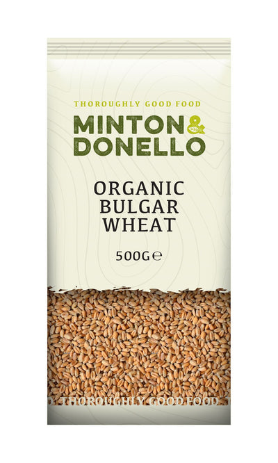 Minton & Donello | Organic Bulgar Cracked Wheat Coars | 500g