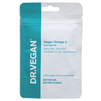 Dr Vegan | Vegan Omega 3 | 60 capsules