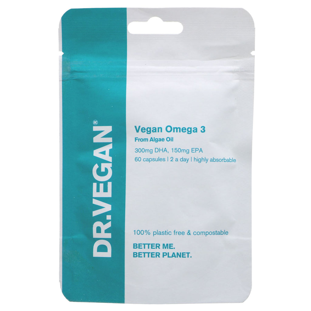 Dr Vegan | Vegan Omega 3 | 60 capsules