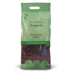 Just Natural Organic | Organic Black Quinoa 500g | 500g