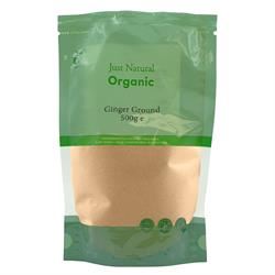 Just Natural Herbs | Organic Ground Ginger 500g | 500g