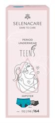 Selenacare | TEENS period panties Hipster Blue Size 164 | 1 box