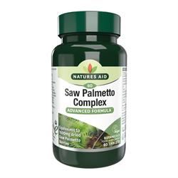 Natures Aid | Saw Palmetto Complex for Men 60 Tablets | 60 tablet