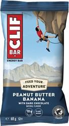 Clif Bar | Peanut Butter Dark Choc Bar with Dried Bananas & 10g Protein 68g | 68g