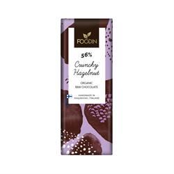 Foodin | Organic Raw Chocolate Crunch Hazelnut 54% | 40g