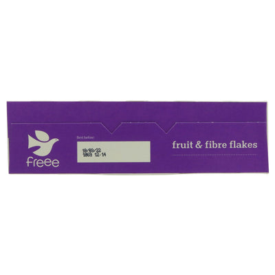 Gluten-free, organic, vegan Fruit and Fibre Flakes by Doves Farm. Perfect for a healthy breakfast or snack with your favorite milk or yogurt.