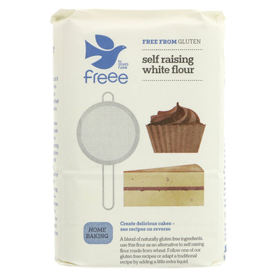 Gluten-free self-raising flour made with rice, potato, tapioca, maize, and buckwheat. Perfect for vegan baking.