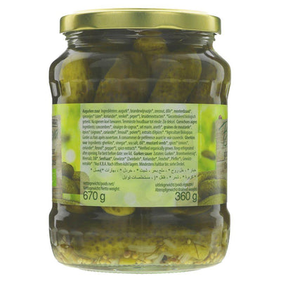 Bionova | Gherkins - Sour | 670g