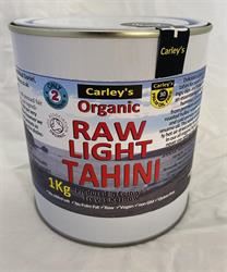 Carley's | Organic RAW LIGHT Tahini 1000g Eco Tin | 1000g