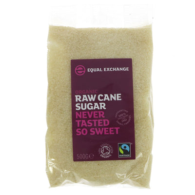 Fairtrade Organic Raw Cane Sugar. Rich, caramel flavor for baking, sweetening coffee/tea, & favorite recipes. Vegan & guilt-free.