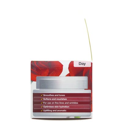 Dr Organic's vegan Rose Otto Day Cream: nourishing, hydrating, and perfect for daily use. Part of the ROSE OTTO range.