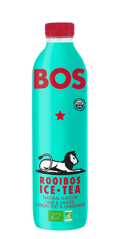 BOS | Ice Tea Lime&Ginger | 1000ml