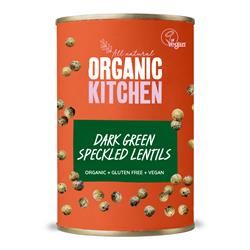 Organic Kitchen | Organic Dark Green Speckled Lentils 400g | 400g