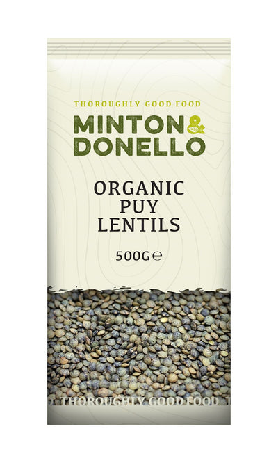 Minton & Donello | Organic Puy Lentils | 500g