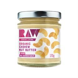 Raw Health | Organic Raw Whole Cashew Butter 170g | 170g