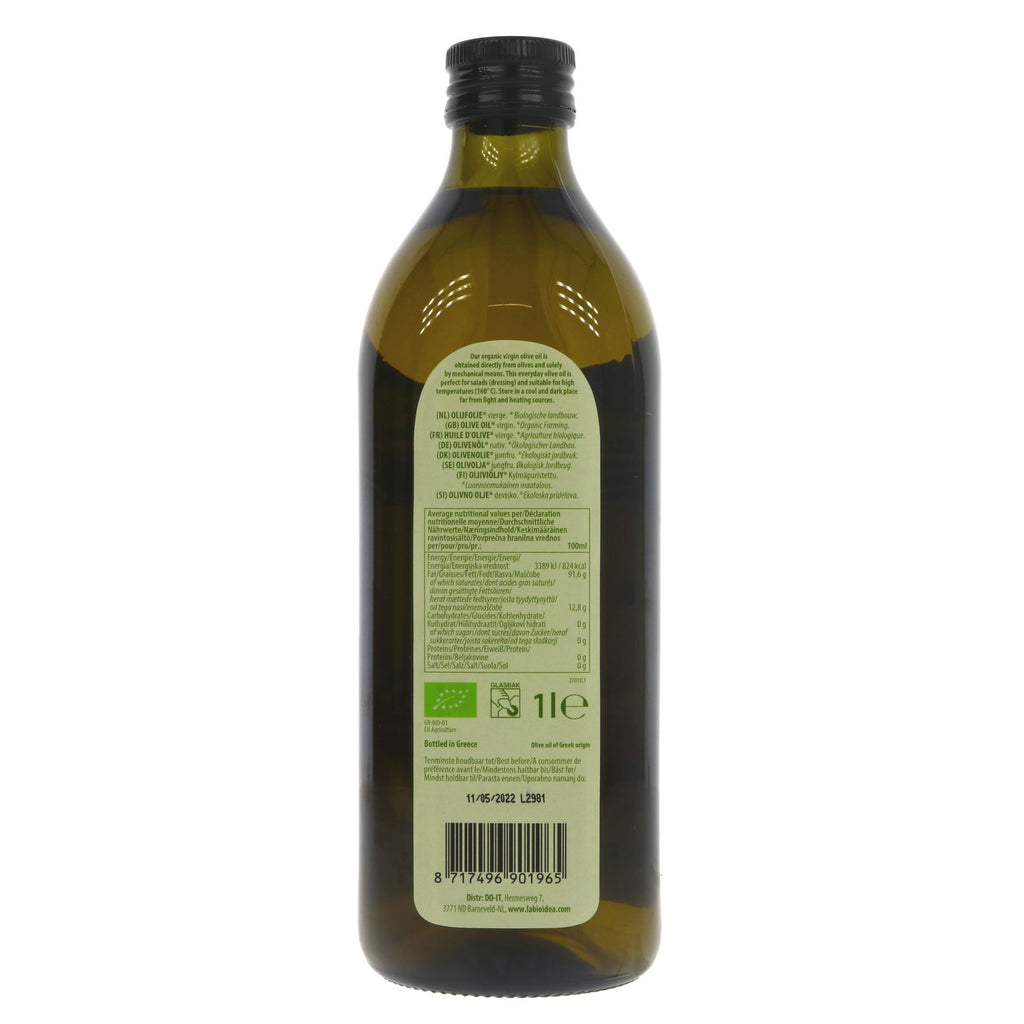 La Bio Idea | Italian Og Virgin Olive Oil | 1l