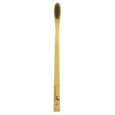 Ecotoothbrush | Adult - Soft - Bamboo Handle,Charcoal Bristle | 1