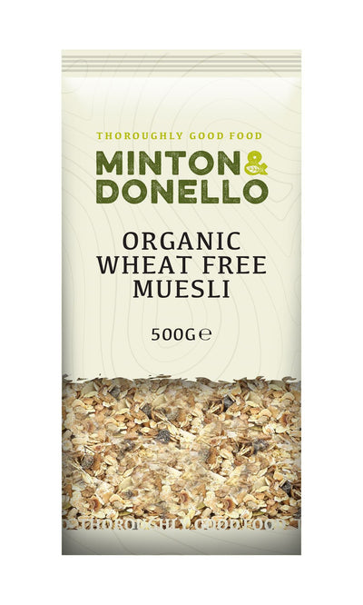 Minton & Donello | Organic Wheat Free Muesli | 500g