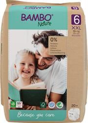 Bambo Nature | Bambo Nature Eco-Nappy Size 6 - 20 Nappies | 820g