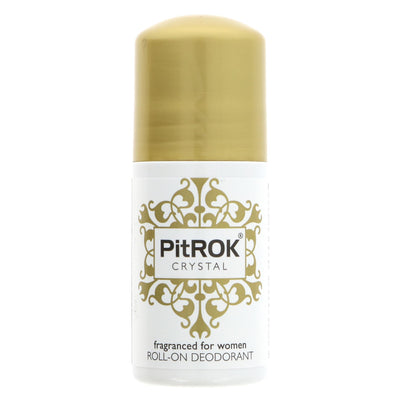 Stay fresh all day with Pitrok's vegan Roll On Deodorant made with natural ingredients. No harsh chemicals. 50ml.