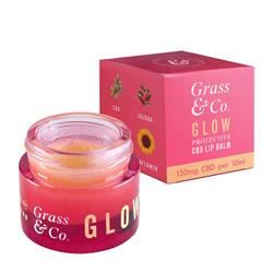 Grass and Co | Grass & Co. GLOW Protective 150mg CBD Lip Balm 10ml | 10ml