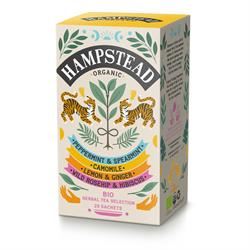 Hampstead Tea | HAMPSTEAD ORGANIC BIODYNAMIC HERBAL INFUSIONS SELECTION TEA | 20bag